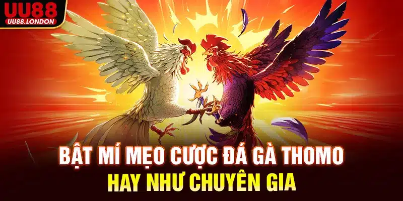 Bật mí mẹo cược đá gà Thomo hay như chuyên gia