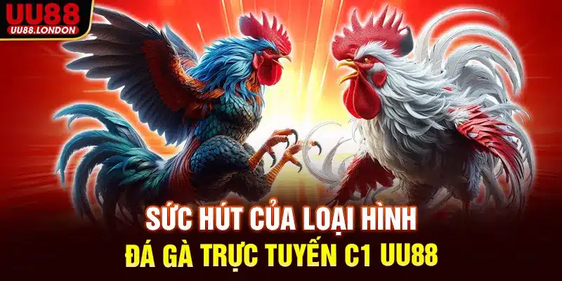 Sức hút của loại hình đá gà trực tuyến C1 UU88